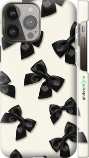 3D пластиковый матовый чехол Dark Coquette для Apple iPhone 13 Pro Max - 6765m-2371 изображение 