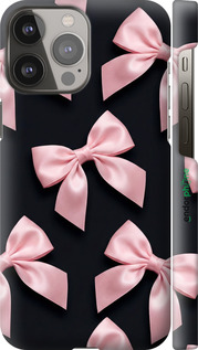 3D пластиковый матовый чехол 'Coquette Ribbons Dark Coquette' для iPhone 13 Pro Max изображение 8