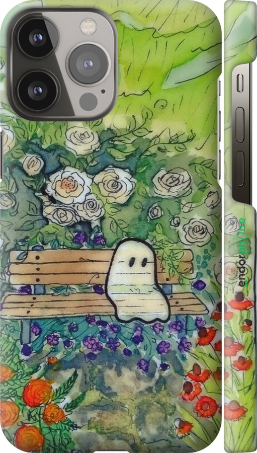 3D пластиковый матовый чехол Призрак 3 для Apple iPhone 13 Pro Max - 6248m-2371 изображение 
