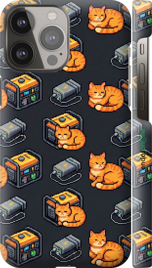 3D пластиковый матовый чехол Autonomous Zone для Apple iPhone 13 Pro Max - 6771m-2371 изображение 