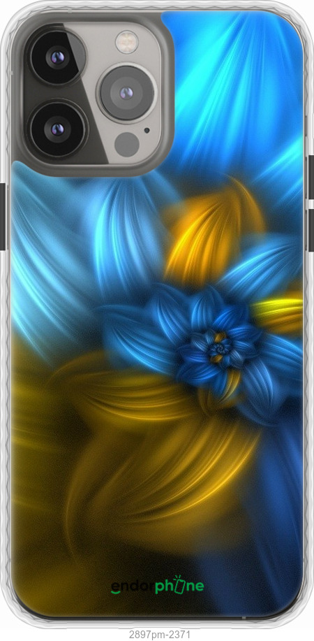 

Чохол Bumper MagSafe чохол "Візерунок 46" для iPhone 13 Pro Max, Синій