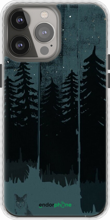 Чехол Bumper MagSafe чехол Лиса и ночной лес для Apple iPhone 13 Pro Max - 6481pm-2371 изображение 