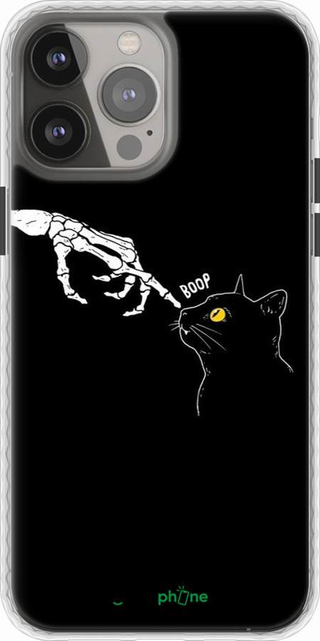 Чехол Bumper MagSafe чехол Кошка для Apple iPhone 13 Pro Max - 6505pm-2371 изображение 