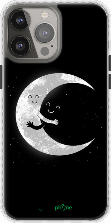 Чохол Bumper чехол Місячні обійми для Apple iPhone 13 Pro Max - 6508pc-2371 изображение 