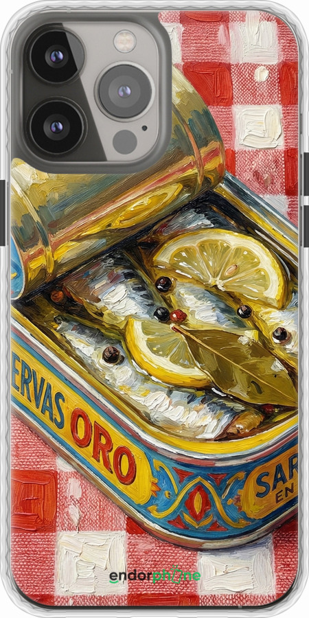 Чохол Bumper чехол Vintage Sardine Tin Phone для Apple iPhone 13 Pro Max - 6772pc-2371 изображение 