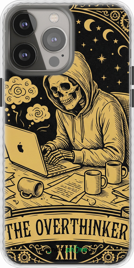 Чехол Bumper чехол The Overthinker для Apple iPhone 13 Pro Max - 6774pc-2371 изображение 