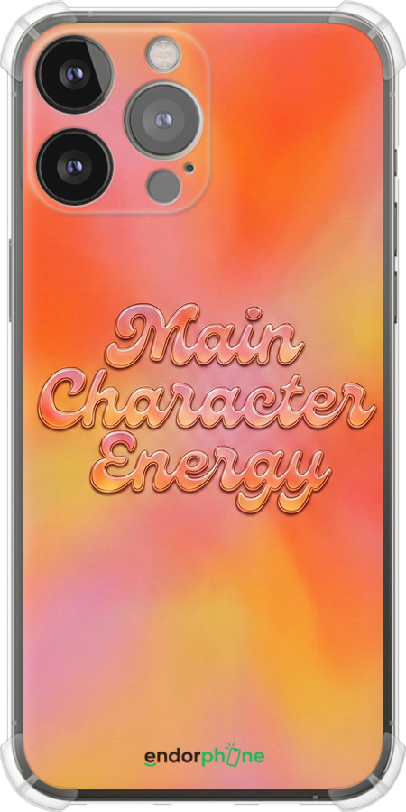 Силіконовий протиударний с посиленими кутами чехол Aura Gradient Main Character Energy Aesthetic Y2K для Apple iPhone 13 Pro Max - 6783sp-2371 изображение 
