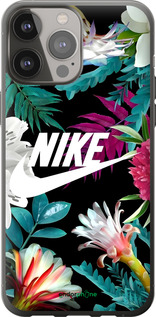 Силіконовий чехол Nike для Apple iPhone 13 Pro Max - 6378u-2371 изображение 