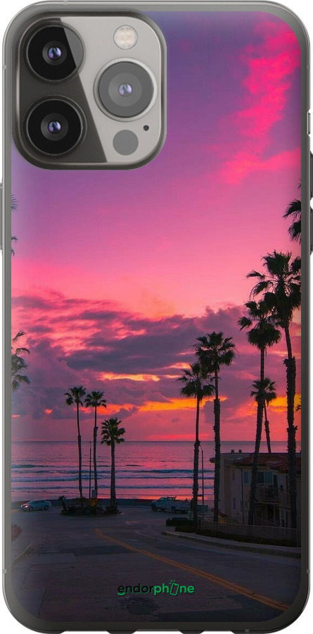 2D пластиковый чехол Пальмы для Apple iPhone 13 Pro Max - 5873t-2371 изображение 