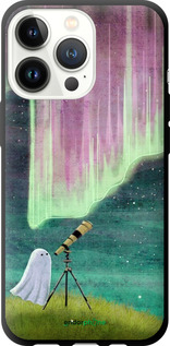 TPU чехол Привидение и звезды для Apple iPhone 13 Pro - 6443b-2372 изображение 