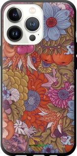 TPU чехол Абстрактные цветы для Apple iPhone 13 Pro - 6526b-2372 изображение 