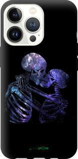 TPU чехол С изображением скелета для Apple iPhone 13 Pro - 6537b-2372 изображение 