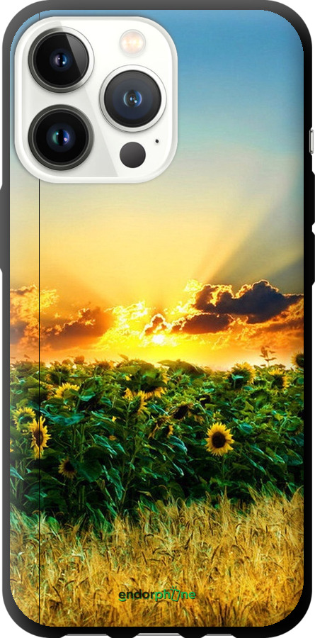 

TPU чорний чохол "Україна" для iPhone 13 Pro