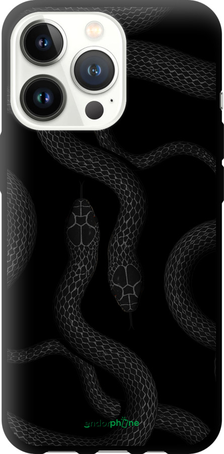 TPU чехол Змеи для Apple iPhone 13 Pro - 5473b-2372 изображение 