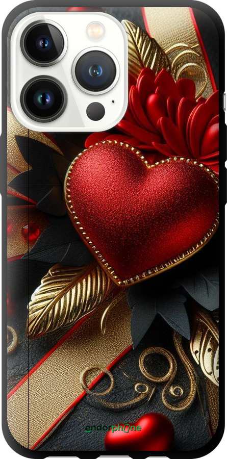 TPU чехол Сердечки v2 для Apple iPhone 13 Pro - 5832b-2372 изображение 