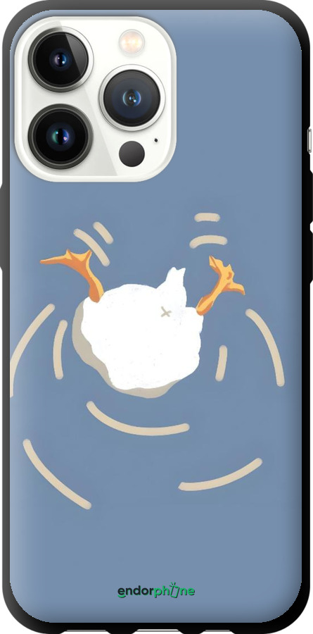 TPU чехол Гусь ныряет для Apple iPhone 13 Pro - 6275b-2372 изображение 