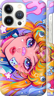 3D пластиковый матовый чехол Сейлор Мун 4 для Apple iPhone 13 Pro - 6353m-2372 изображение 