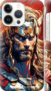3D пластиковий матовий чехол Тор для Apple iPhone 13 Pro - 6384m-2372 изображение 