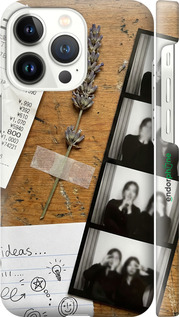 3D пластиковый матовый чехол 'Aesthetic Scrapbook Collage' для iPhone 13 Pro изображение 21