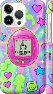 3D пластиковый матовый чехол 'Y2K Aesthetic Retro Pet: Годуй мене кавою' для iPhone 13 Pro изображение 11