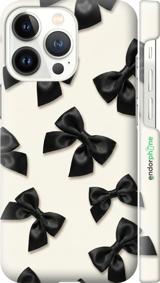 3D пластиковый матовый чехол Dark Coquette для Apple iPhone 13 Pro - 6765m-2372 изображение 