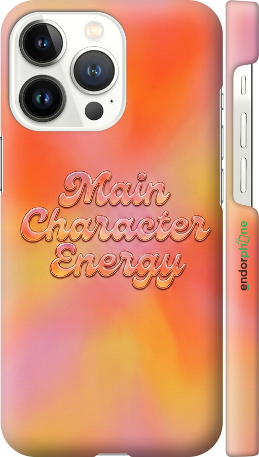 3D пластиковий матовий чехол Aura Gradient Main Character Energy Aesthetic Y2K для Apple iPhone 13 Pro - 6783m-2372 изображение 