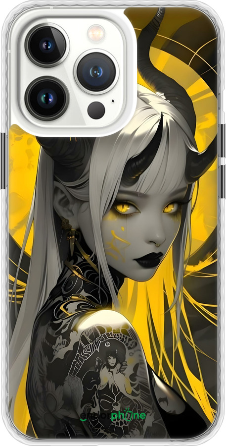 Чохол Bumper чехол Аніме демон 2 для Apple iPhone 13 Pro - 6309pc-2372 изображение 