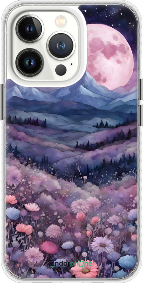 Чохол Bumper чехол Ніч місяць арт для Apple iPhone 13 Pro - 6319pc-2372 изображение 