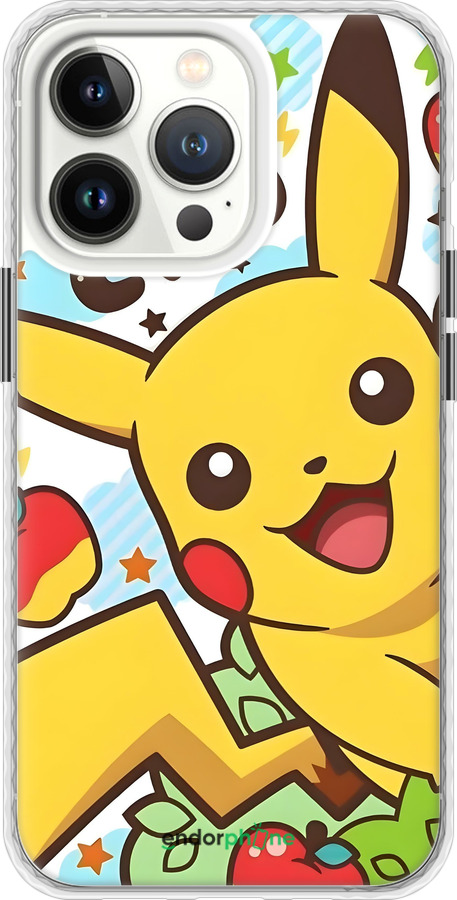 Чохол Bumper чехол Пикачу 2 для Apple iPhone 13 Pro - 6391pc-2372 изображение 