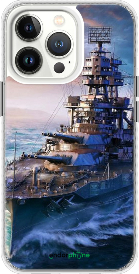 Чохол Bumper MagSafe чехол Військовий корабель, world of tanks, wargaming для Apple iPhone 13 Pro - 6461pm-2372 изображение 