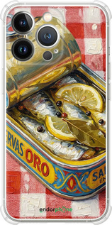 Силіконовий протиударний с посиленими кутами чехол Vintage Sardine Tin Phone для Apple iPhone 13 Pro - 6772sp-2372 изображение 