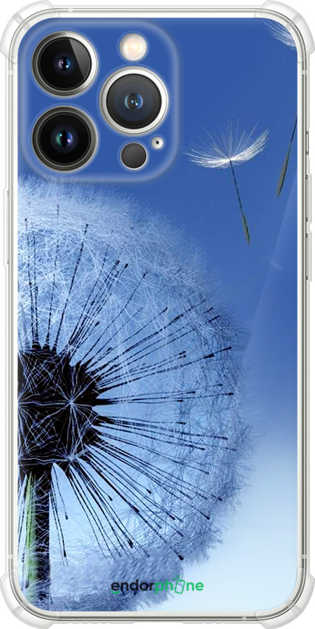 Силикон с усиленными углами чехол Одуванчик для Apple iPhone 13 Pro - 6005sp-2372 изображение 