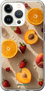 2D пластиковый чехол Фрукты 3 для Apple iPhone 13 Pro - 6703t-2372 изображение 