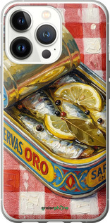 Силіконовий чехол Vintage Sardine Tin Phone для Apple iPhone 13 Pro - 6772u-2372 изображение 