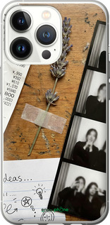 Силиконовый чехол Aesthetic Scrapbook Collage для Apple iPhone 13 Pro - 6773u-2372 изображение 