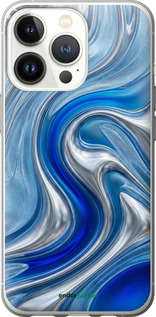 Силиконовый чехол Liquid Chrome для Apple iPhone 13 Pro - 6781u-2372 изображение 