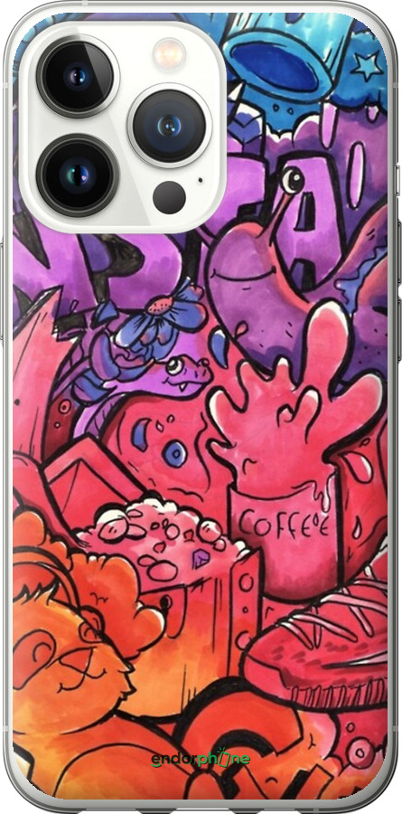 2D пластиковий чехол № 5391 для Apple iPhone 13 Pro - 5391t-2372 изображение 