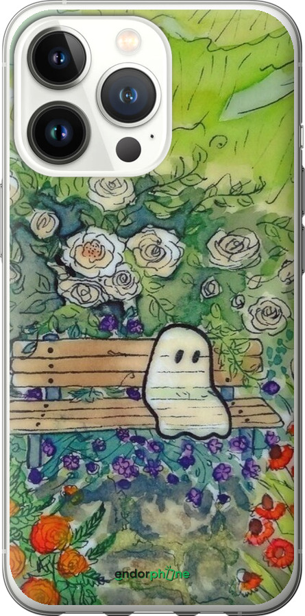 2D пластиковый чехол Призрак 3 для Apple iPhone 13 Pro - 6248t-2372 изображение 