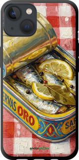 TPU чехол Vintage Sardine Tin Phone для Apple iPhone 13 - 6772b-2374 изображение 