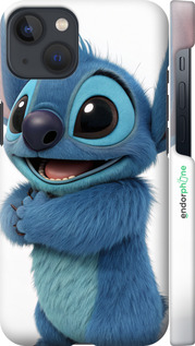 3D пластиковый матовый чехол Стич 1 для Apple iPhone 13 - 6686m-2374 изображение 