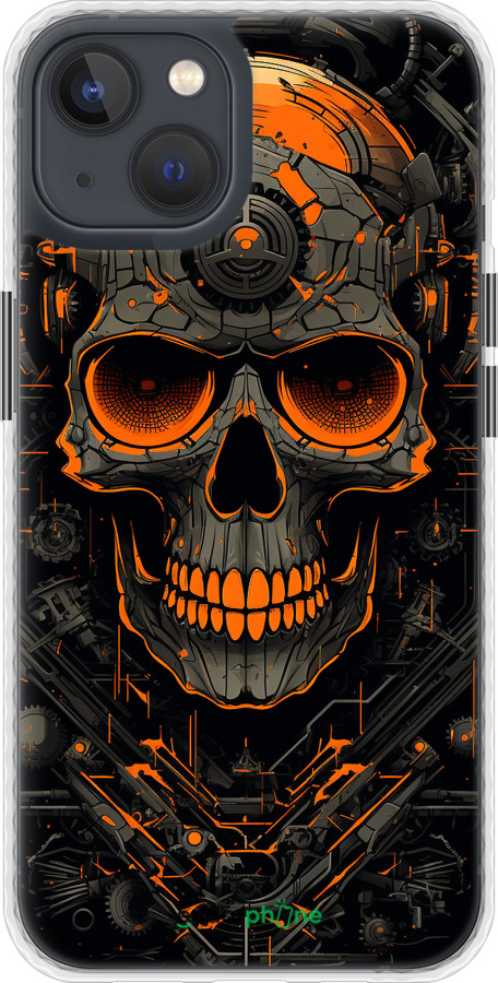 Чохол Bumper чехол Череп для Apple iPhone 13 - 5952pc-2374 изображение 
