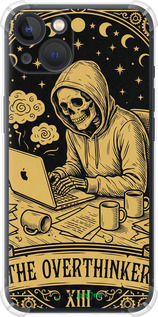 Силикон с усиленными углами чехол The Overthinker для Apple iPhone 13 - 6774sp-2374 изображение 
