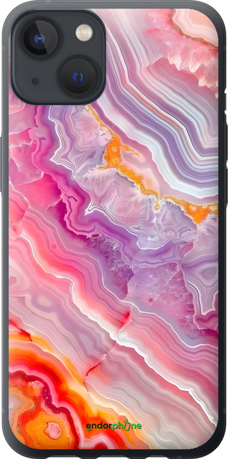 Силіконовий чехол Мрамор 2 для Apple iPhone 13 - 6307u-2374 изображение 
