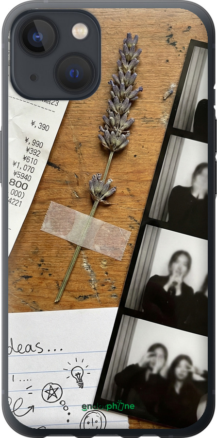 Силиконовый чехол Aesthetic Scrapbook Collage для Apple iPhone 13 - 6773u-2374 изображение 