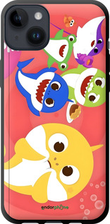 TPU чехол Бейби Шаркс для Apple iPhone 14 Plus - 6305b-2645 изображение 