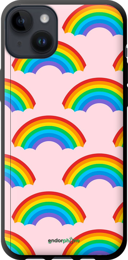 TPU чехол Rainbows для Apple iPhone 14 Plus - 4478b-2645 изображение 