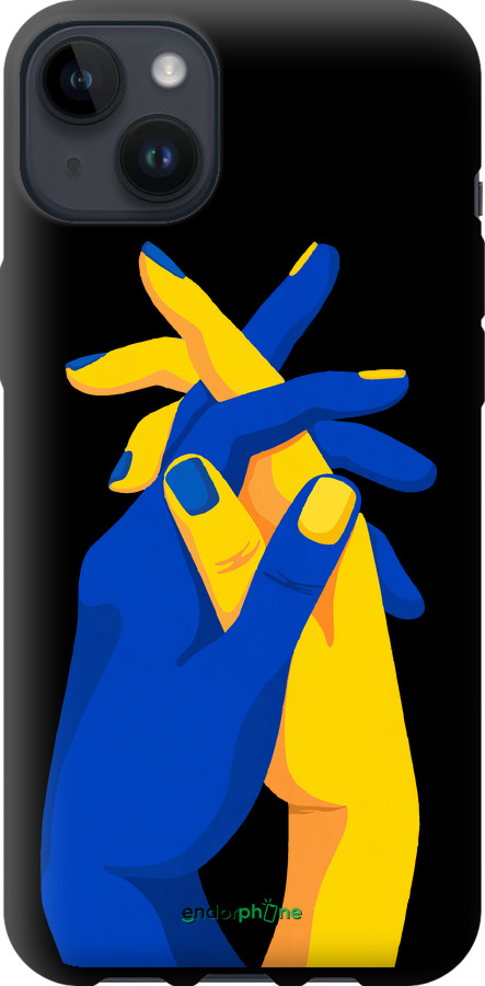 TPU чехол Stand With Ukraine для Apple iPhone 14 Plus - 5255b-2645 изображение 