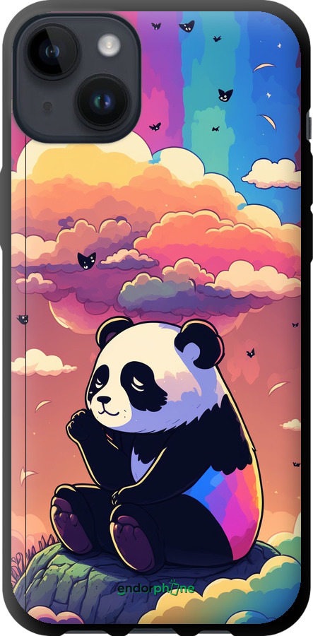 TPU чехол Панда в облаках для Apple iPhone 14 Plus - 5585b-2645 изображение 