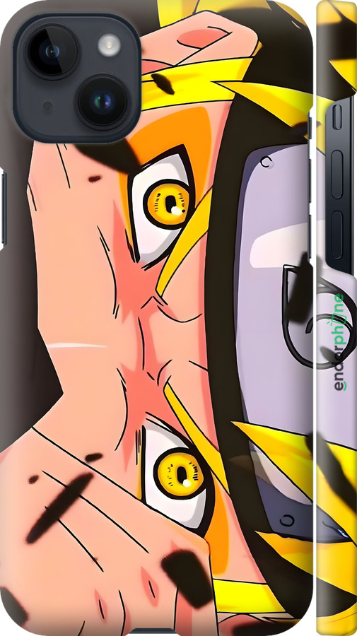 3D пластиковий матовий чехол Наруто 2 для Apple iPhone 14 Plus - 6297m-2645 изображение 