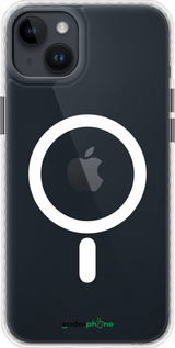 Чехол Bumper MagSafe 'Прозрачный' для iPhone 14 Plus изображение 36